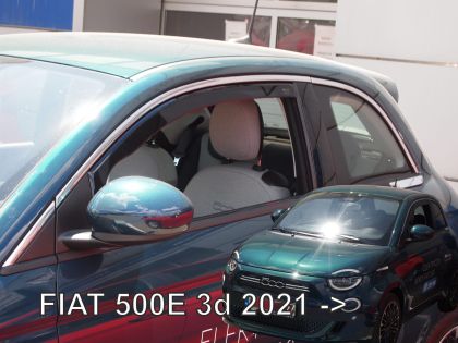 Ветробрани за Fiat 500E (2021+) 3 врати - 2бр. - View 2