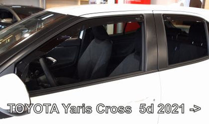 Ветробрани за Toyota Yaris Cross (2021+) - 4бр. предни и задни - View 2