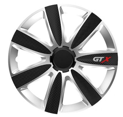 Тасове за джанти Versaco GTX CARBON Black/Silver - 14&quot;