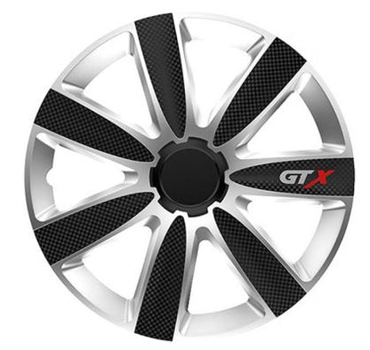 Тасове за джанти GTX CARBON Black/Silver - 16&quot;