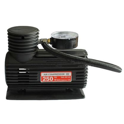 Компресор за гуми с манометър, 12V с букса за запалка - View 2