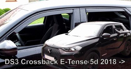 Ветробрани за Citroen DS3 Crossback E-Tense (2018+) 5 врати - 4бр. предни и задни - View 2