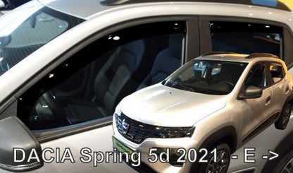 Ветробрани за Dacia Spring Electric (2021+) 5 врати - 4бр. предни и задни - View 2