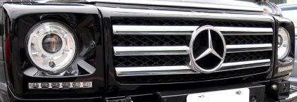 Дневни светлини за Mercedes W461/W463 G-CLASS 89+ - черни - View 2