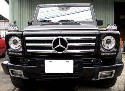 Дневни светлини за Mercedes W461/W463 G-CLASS 89+ - черни - View 3