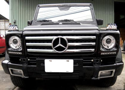 Дневни светлини за Mercedes W461/W463 G-CLASS 89+ - черни - View 3