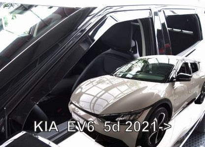 Ветробрани за Kia EV6 (2021+) 5 врати - 4бр. предни и задни - View 2