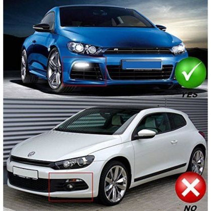 Дневни светлини за броня VW Scirocco (2008-2014) - R-Design - View 3