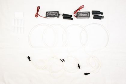 Ангелски Очи CCFL за BMW E46 седан, комби (1998-2005) / купе (1998-2003) - Бял цвят - View 3
