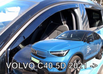 Ветробрани за Volvo C40 (2021+) 5 врати - 4бр. предни и задни - View 2