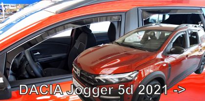 Ветробрани за Dacia Jogger 5D (2021+) 5 врати - 4бр. предни и задни - View 2