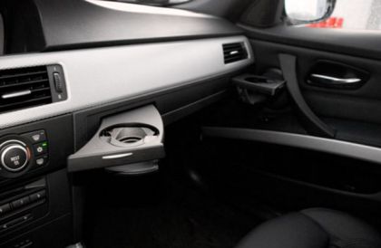 Конзола за табло за 2бр. поставки за чаши за BMW E90 - за коли без фабрични поставки за чаши - View 2