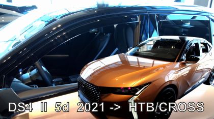 Ветробрани за Citroen DS4 hatchback (2020+) 5 врати - 4бр. предни и задни - View 2
