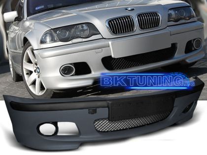 Предна Броня за BMW E46 sedan / combi (1998-2005) - М-Тех дизайн - View 3