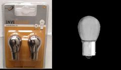 Универсални хромирани крушки за мигачи BA15S - със срещуположни пинове - View 2