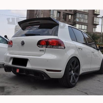 Спойлер антикрило за Volkswagen Golf 5 (2003-2008) GTI / Opel Astra H (2004-2008) GTC - черен гланц - View 2