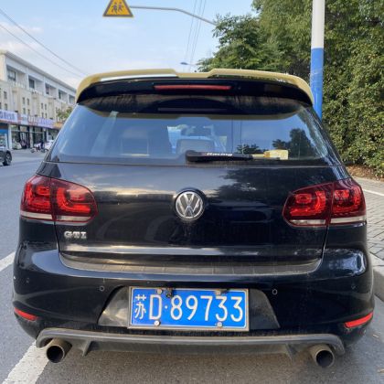 Спойлер антикрило за Volkswagen Golf 6 (2008-2013) GTI  - черен гланц - View 2