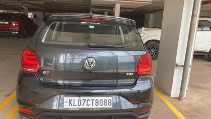 Спойлер антикрило за Volkswagen Polo (2011-2017) GT Style - черен гланц - View 2