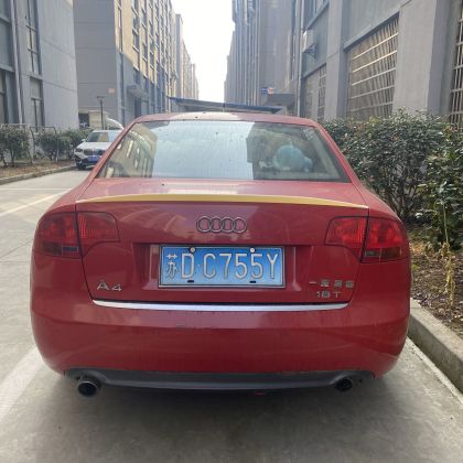 Спойлер за багажник Audi A4 B6 / B7 (2001-2008) - черен гланц - View 2