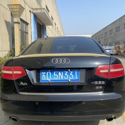 Спойлер за багажник Audi A6 C6 (2004-2011) - черен гланц - View 2