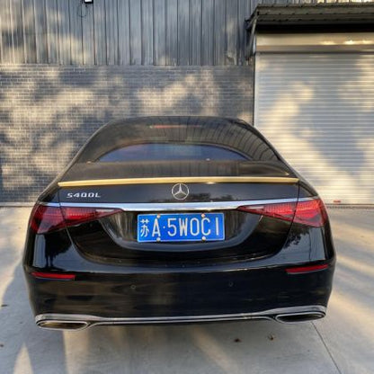 Спойлер за багажник Mercedes W223 S-Class (2021+) - AMG - черен гланц - View 2