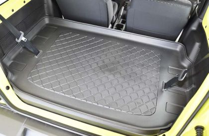 Гумирана стелка за багажник за Suzuki Jimny (2018-2020) behind the first row of seats 2nd row pulled - View 2