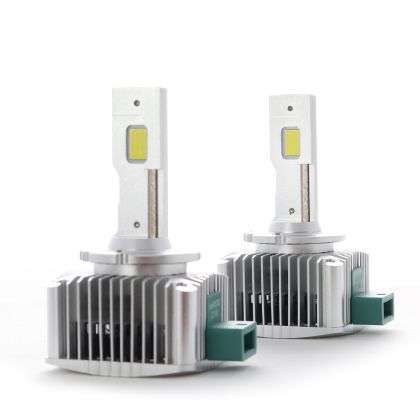 Лед крушки - Led система D3S за подмяна на фабричен ксенон 50W - Canbus 6000K - 100% по силни от фаб - View 3