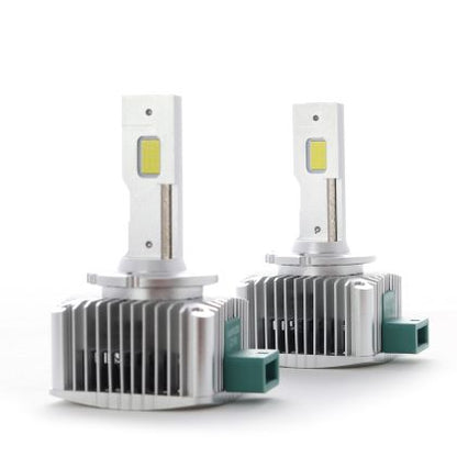 Лед крушки - Led система D3S за подмяна на фабричен ксенон 50W - Canbus 6000K - 100% по силни от фаб - View 3