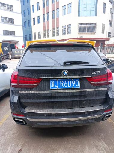 Спойлер антикрило за BMW X5 F15 (2014-2018) OTR Style - черен гланц - View 2