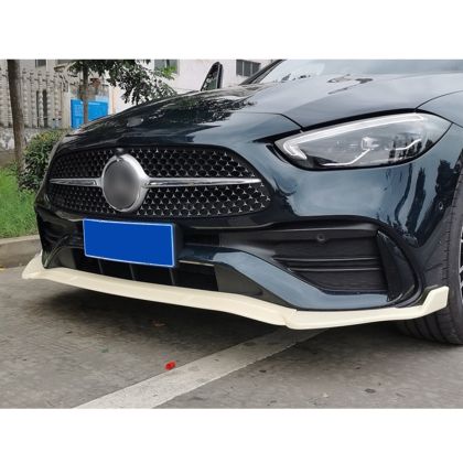 Добавка предна броня за Mercedes W206 C-class (2022+) Brabus Style - черен гланц - View 2