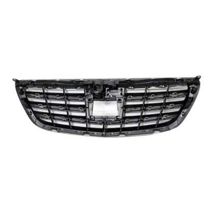 Решетка за Mercedes W222 S-Class (2013+) - AMG Дизайн черна - View 2
