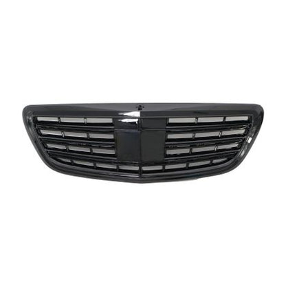 Решетка за Mercedes W222 S-Class (2013+) - AMG Дизайн черна - View 3