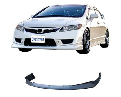 Добавка за предна броня за Honda Civic 7,8 gen sedan (2006-2015) - Mugen - View 2
