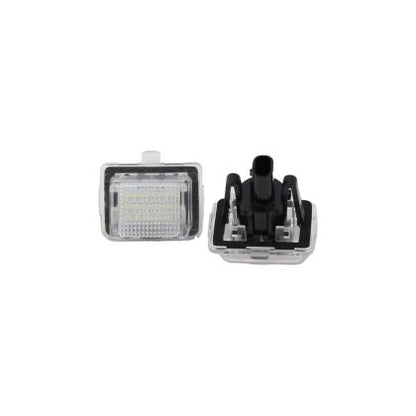 Плафони за задния номер за Mercedes W204 / W212 / C207 / W221 - с оригинална букса, 44x30 mm - View 2