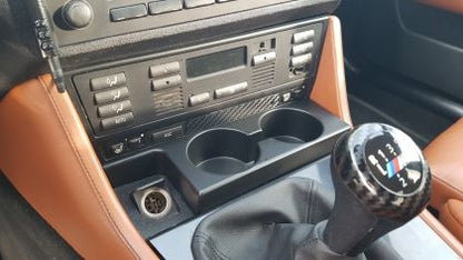 Поставка за чаши за BMW E39 - предна, неразгъваема - View 2