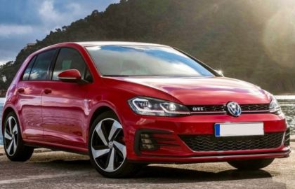 Предна броня за VW Golf 7 (2011-2016) - GTI с решетка и лед халогени - View 2