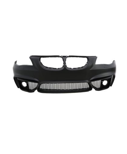 Предна броня за BMW E60 / E61 (2003-2010) - М4 дизайн с отвор за халогени - View 2