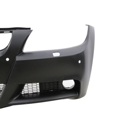 Предна Броня за BMW E90 седан и комби (2005-2008) - M-Tech  с отвори за пръскалки - View 3