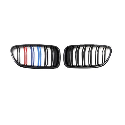 Решетки за BMW F10 / F11  (2010+) - двойни с три цвята