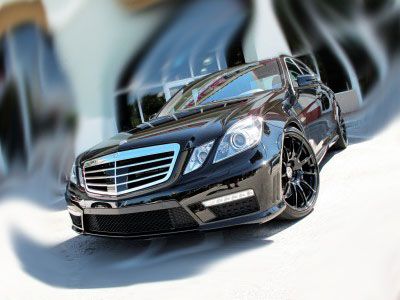 Предна броня за  Mercedes W212 E-Class (2009-2012) - AMG - View 2