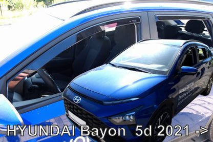 Ветробрани за Hyundai Bayon (2021+) - 4бр. предни и задни - View 2