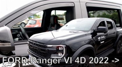 Ветробрани за Ford Ranger (2022+) - 4бр. предни и задни - View 2