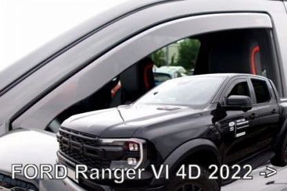 Ветробрани за Ford Ranger (2022+) - 2бр. предни - View 2