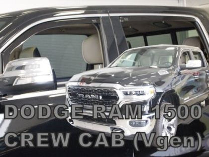 Ветробрани за Dodge RAM V Crew Cab (2019+) - 4бр. предни и задни - View 2