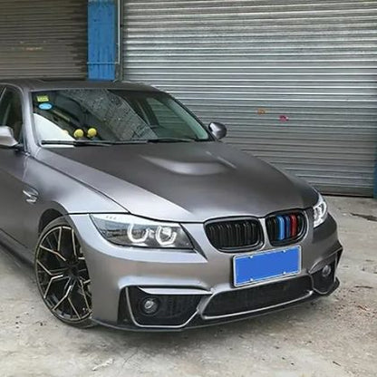 Предна броня за BMW E92 (2009-2012) - M4 дизайн с добавка и отвори за халогени - View 3