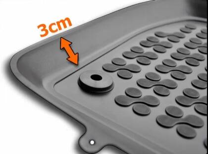 Гумени стелки за TOYOTA C-HR (2023+) - тип леген - View 2