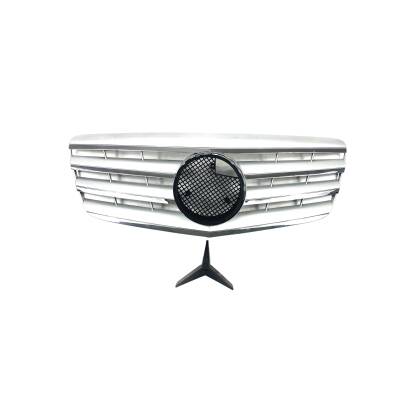 Решетка за Mercedes W211 E-Class (2006-2009) - CL LOOK хром - View 2