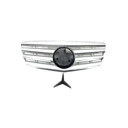 Решетка за Mercedes W211 E-Class (2006-2009) - CL LOOK хром - View 2