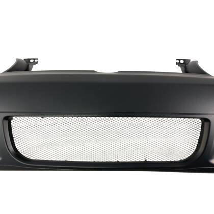 Предна броня за Golf 4 - R32 Дизайн с метални решетки - Jom - View 3