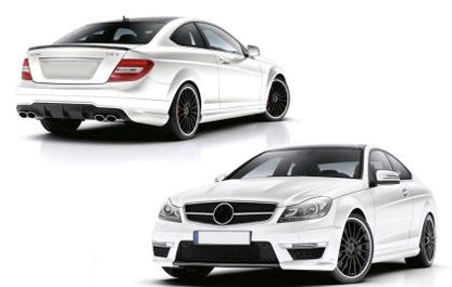 BODY KIT за Mercedes C-class W204 (2007-2015) C63 AMG Design - Coupe 2D - View 2
